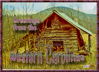 Greetings from the Western Carolinas With Watermark